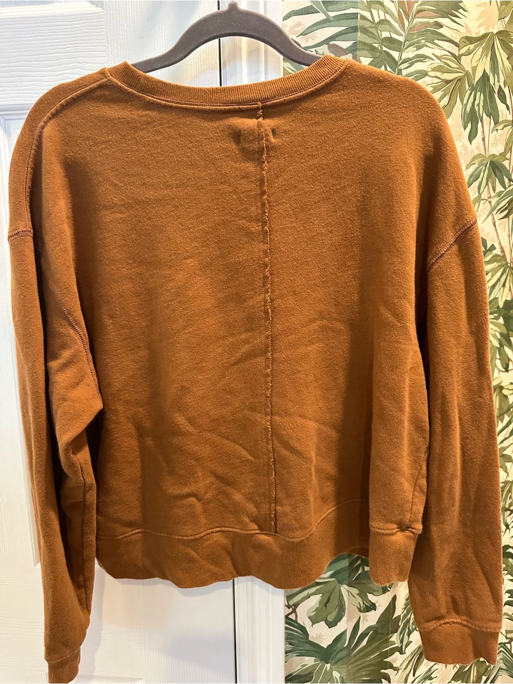 Anthropologie Pilcro 1979 Western Horse Graphic Sweatshirt Brown XS - Picture 7 of 8